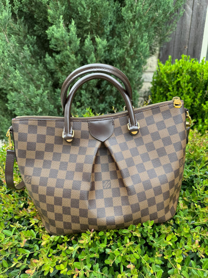 Louis Vuitton Siena MM in Damier Ebene Canvas