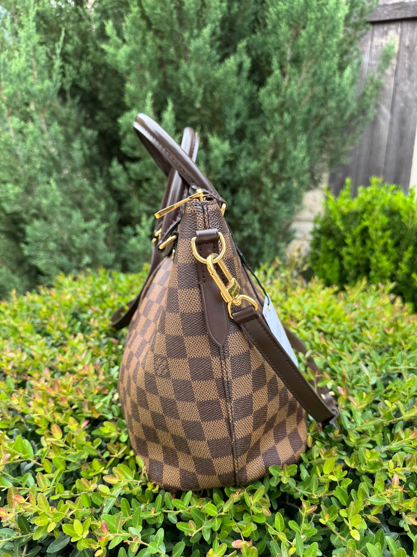 Louis Vuitton Siena MM in Damier Ebene Canvas