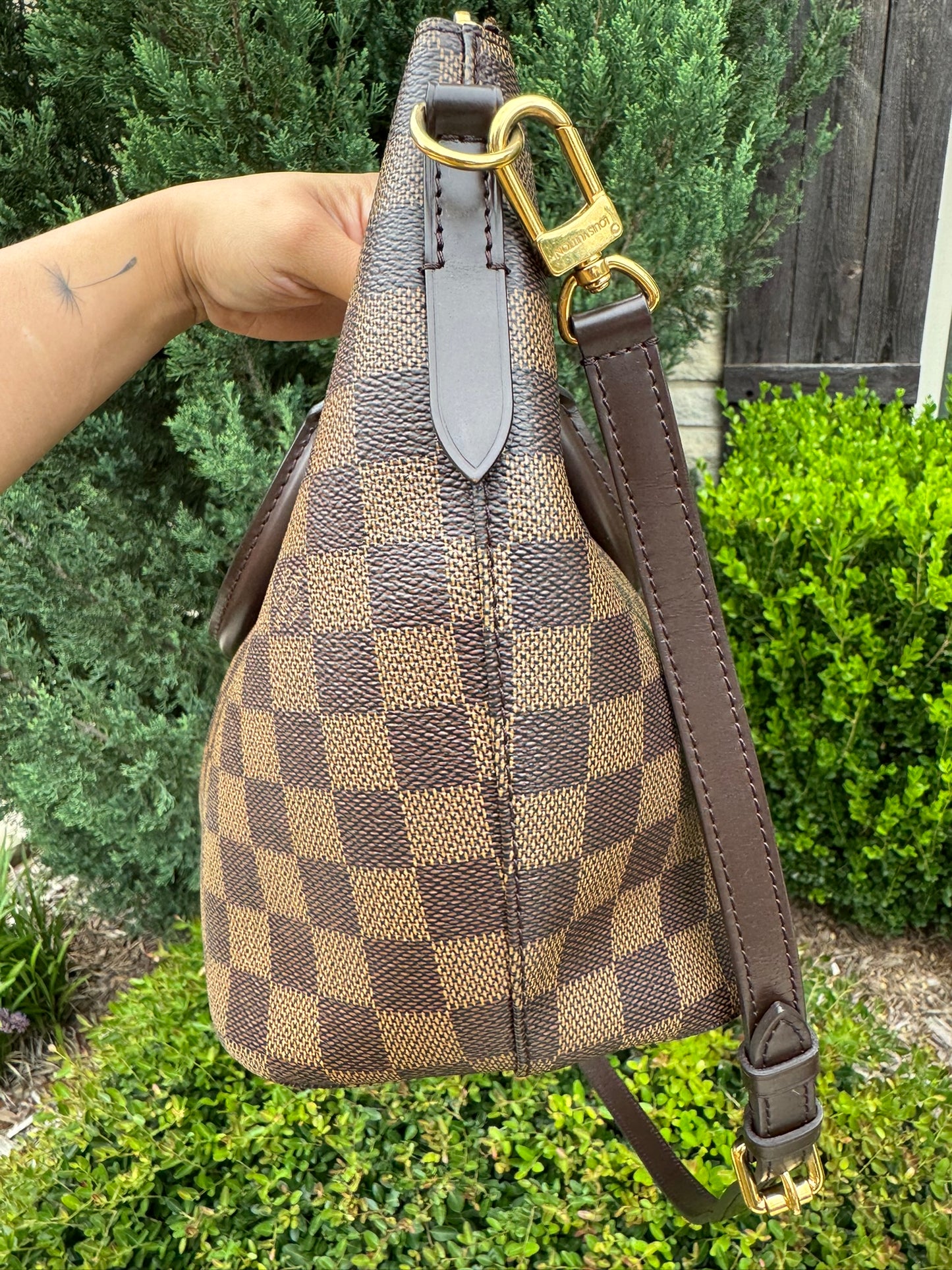Louis Vuitton Siena MM in Damier Ebene Canvas