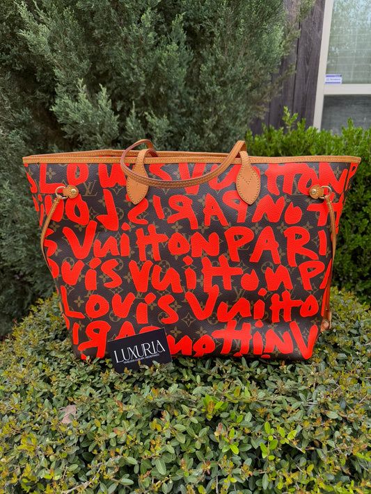 Louis Vuitton Neverfull GM – Monogram Graffiti Orange