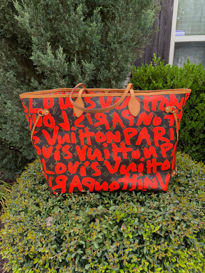Louis Vuitton Neverfull GM – Monogram Graffiti Orange