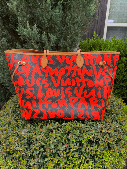 Louis Vuitton Neverfull GM – Monogram Graffiti Orange