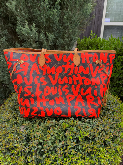 Louis Vuitton Neverfull GM – Monogram Graffiti Orange