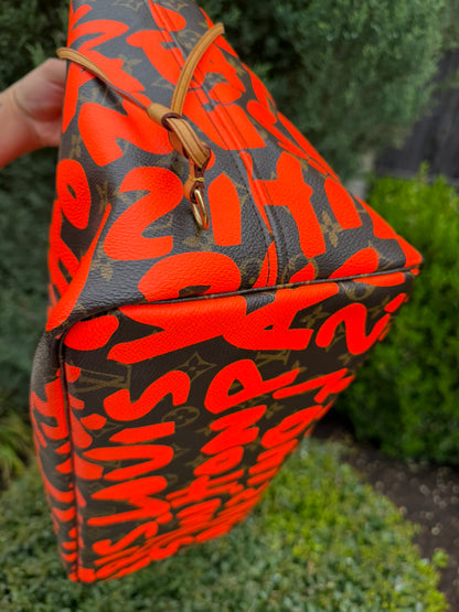 Louis Vuitton Neverfull GM – Monogram Graffiti Orange