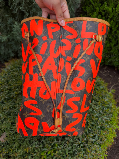 Louis Vuitton Neverfull GM – Monogram Graffiti Orange