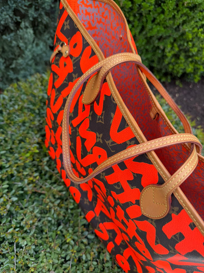 Louis Vuitton Neverfull GM – Monogram Graffiti Orange