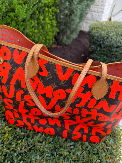 Louis Vuitton Neverfull GM – Monogram Graffiti Orange