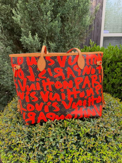 Louis Vuitton Neverfull GM – Monogram Graffiti Orange
