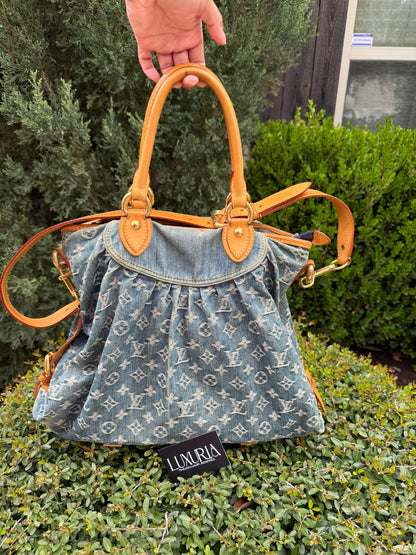 Louis Vuitton Neo Cabby GM – Blue Denim Monogram