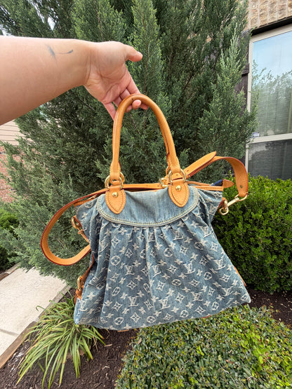 Louis Vuitton Neo Cabby GM – Blue Denim Monogram