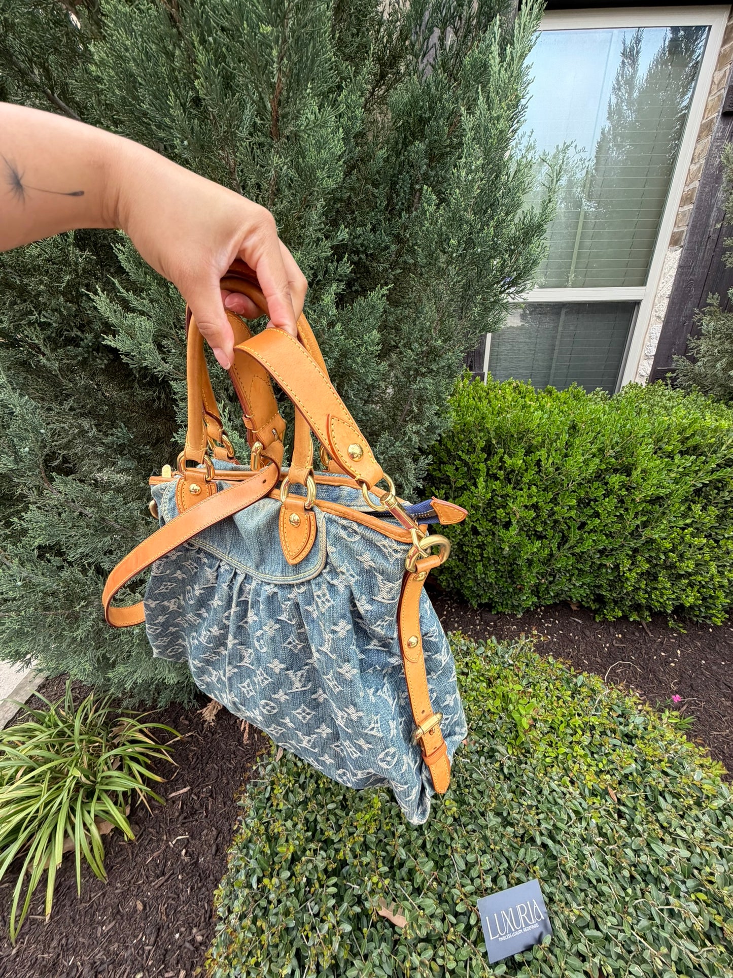 Louis Vuitton Neo Cabby GM – Blue Denim Monogram