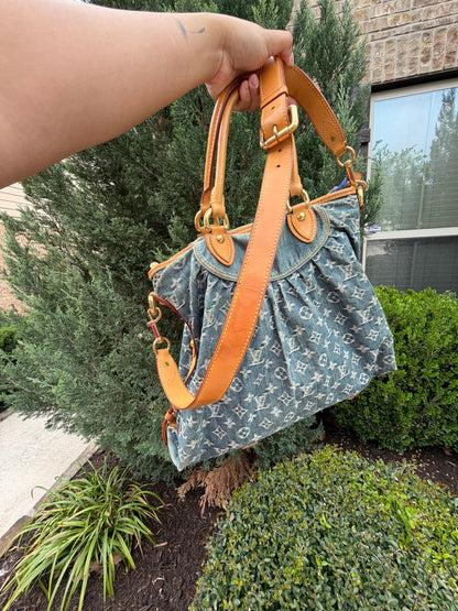 Louis Vuitton Neo Cabby GM – Blue Denim Monogram