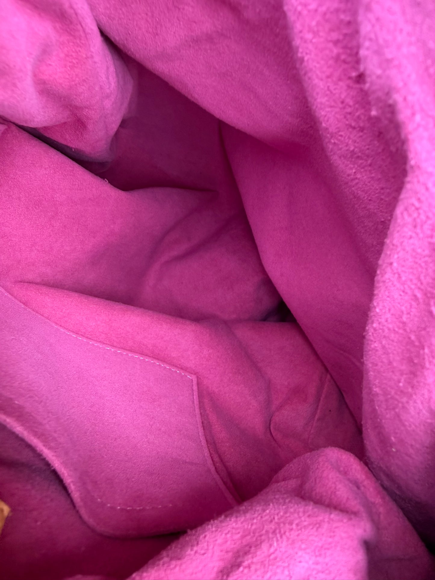 Louis Vuitton Neo Baggy GM – Pink Monogram Denim