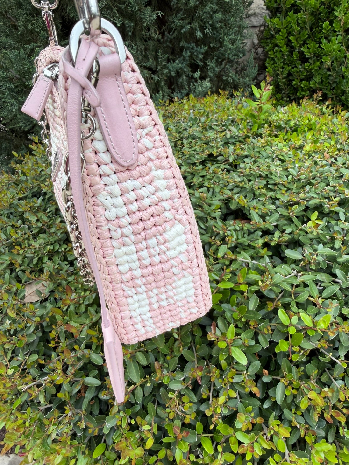 Prada Re-Edition 2005 Crochet (Raffia) Shoulder Bag