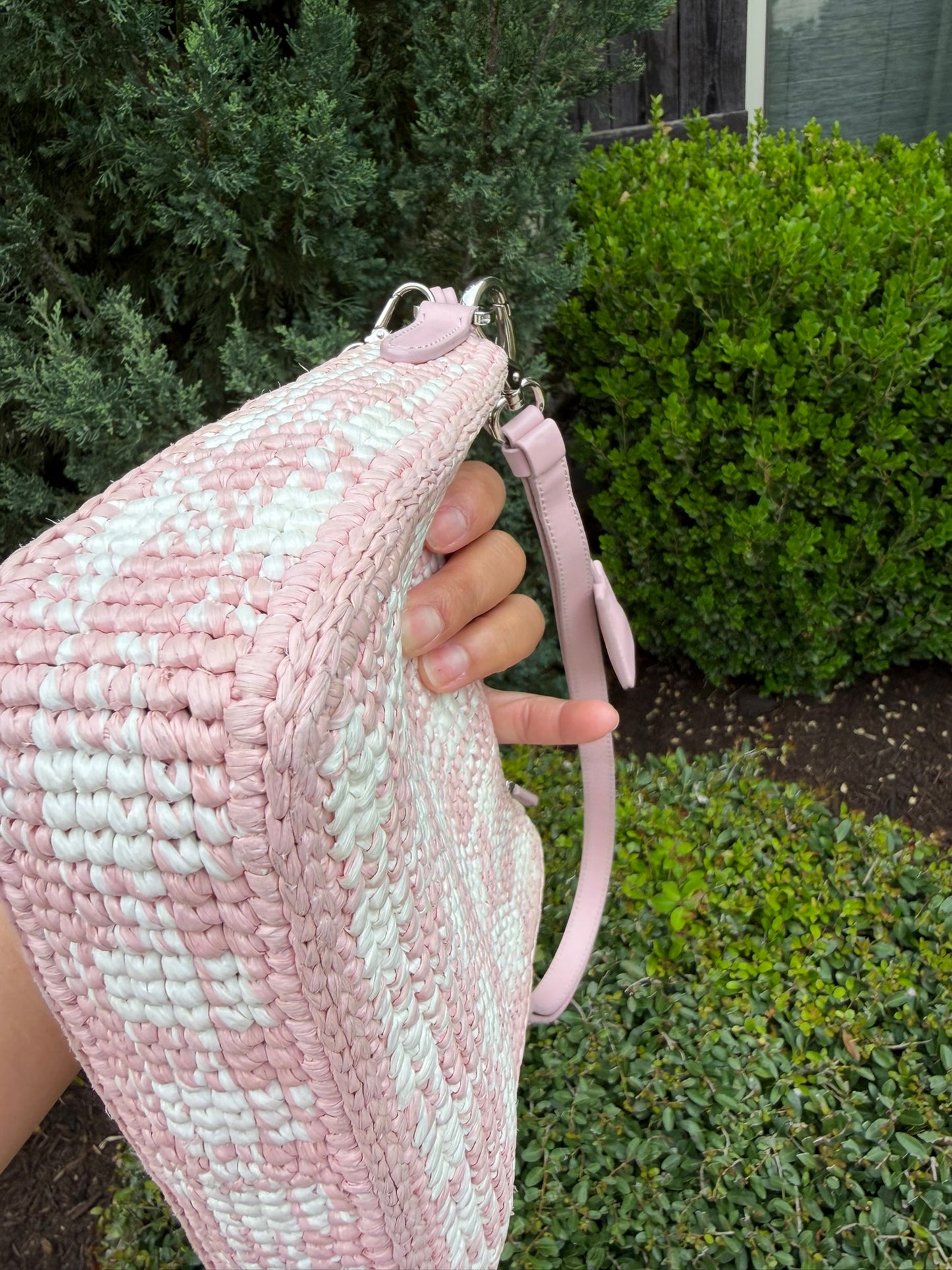 Prada Re-Edition 2005 Crochet (Raffia) Shoulder Bag