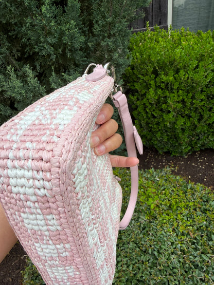 Prada Re-Edition 2005 Crochet (Raffia) Shoulder Bag