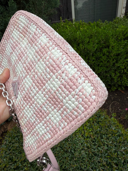 Prada Re-Edition 2005 Crochet (Raffia) Shoulder Bag