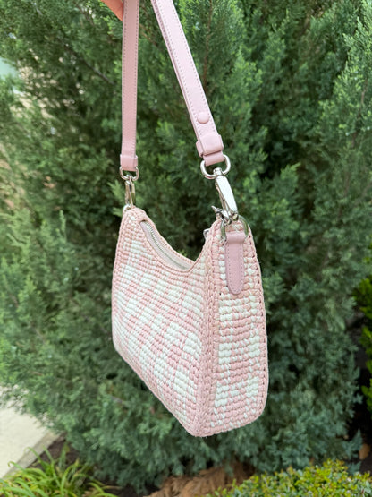 Prada Re-Edition 2005 Crochet (Raffia) Shoulder Bag