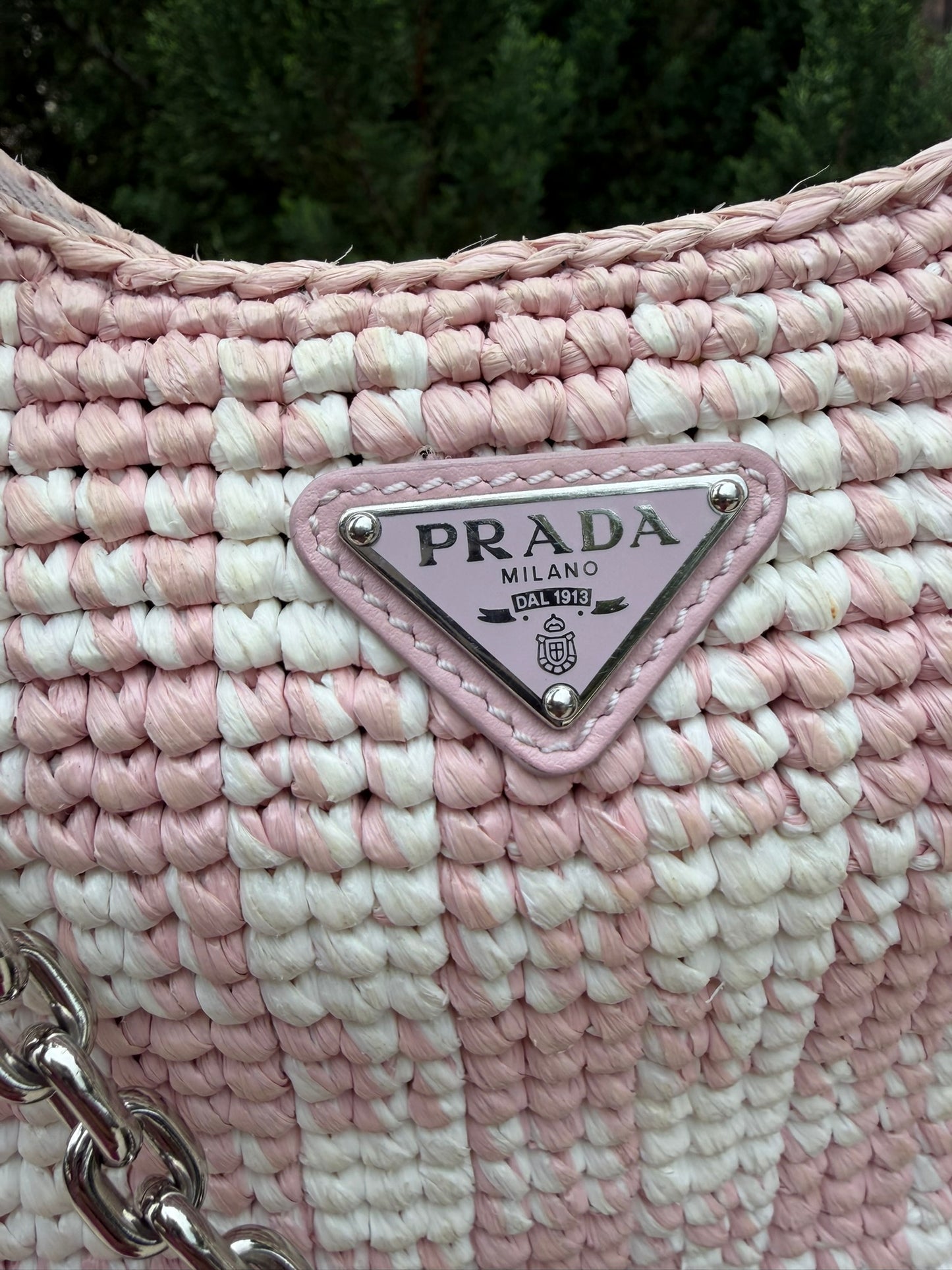 Prada Re-Edition 2005 Crochet (Raffia) Shoulder Bag