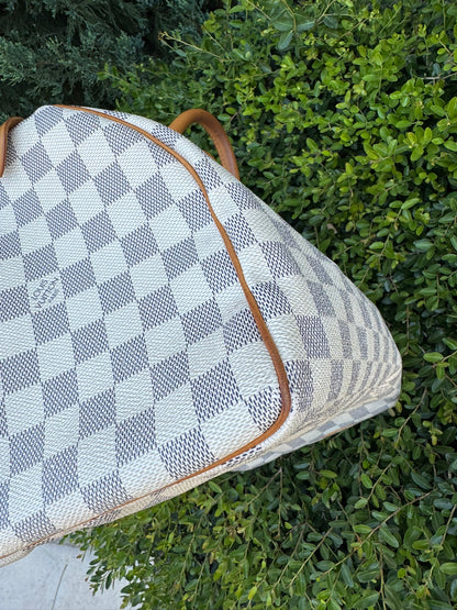 Louis Vuitton Speedy 30 in Damier Azur Canvas