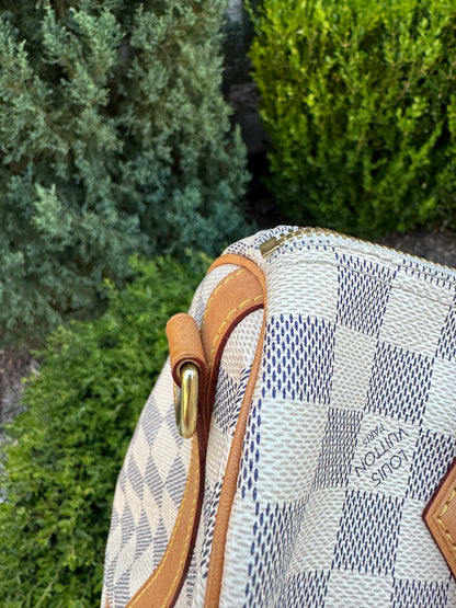Louis Vuitton Speedy Bandoulière 25 in Damier Azur Canvas