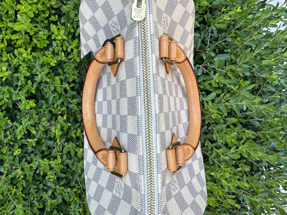 Louis Vuitton Speedy Bandoulière 25 in Damier Azur Canvas