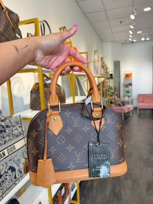 Louis Vuitton Alma BB in Monogram Canvas