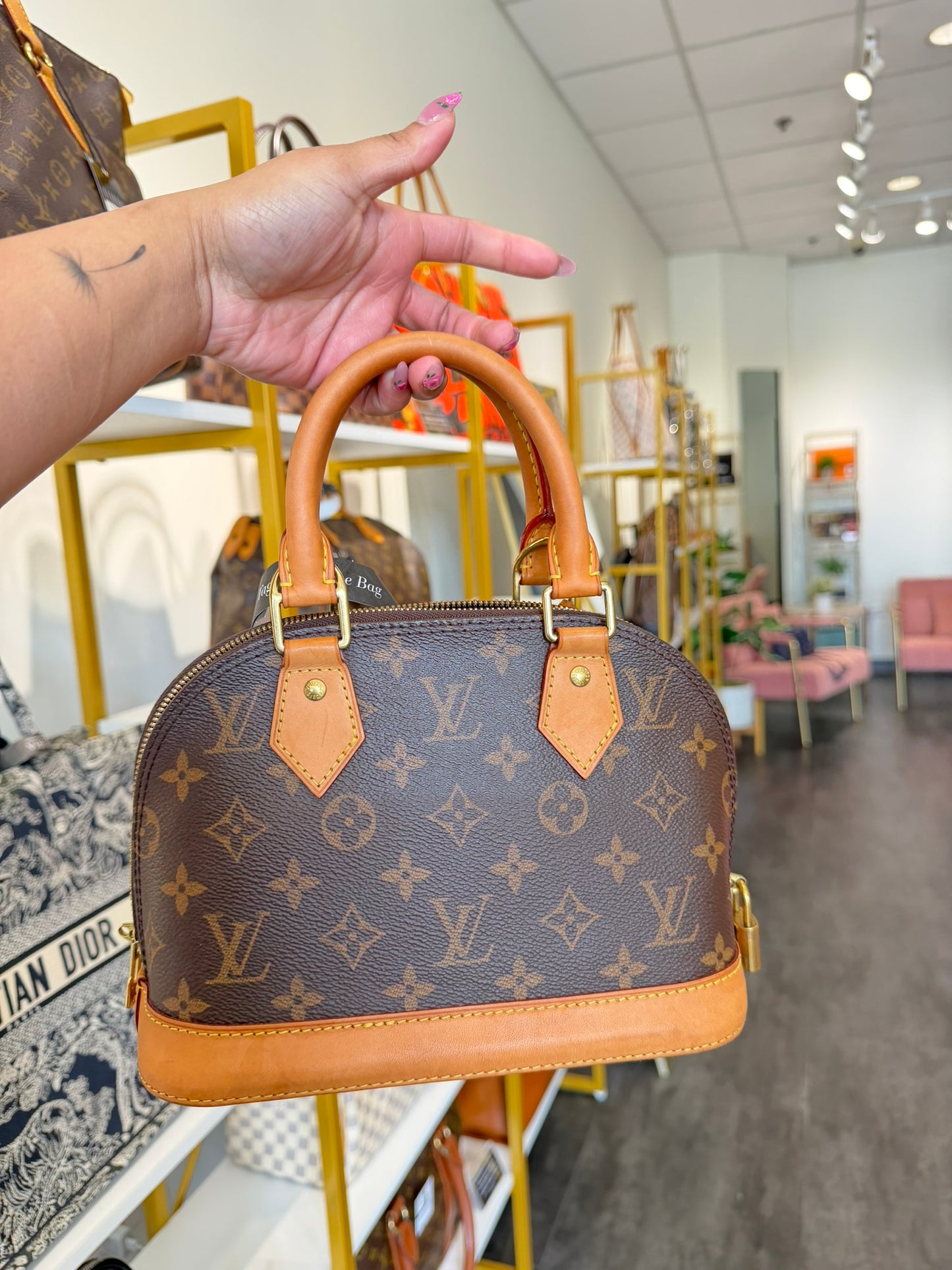 Louis Vuitton Alma BB in Monogram Canvas