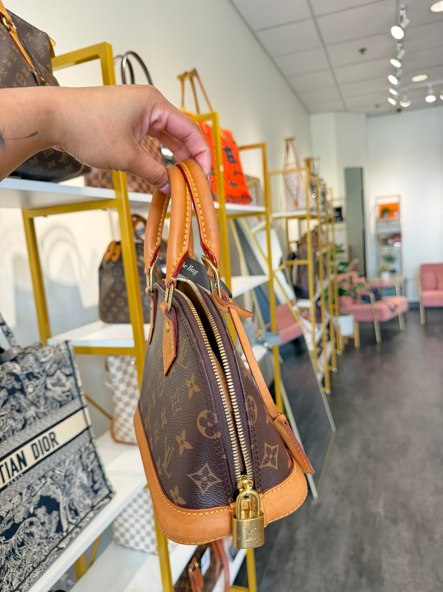 Louis Vuitton Alma BB in Monogram Canvas