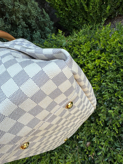Louis Vuitton Artsy MM in Damier Azur Canvas