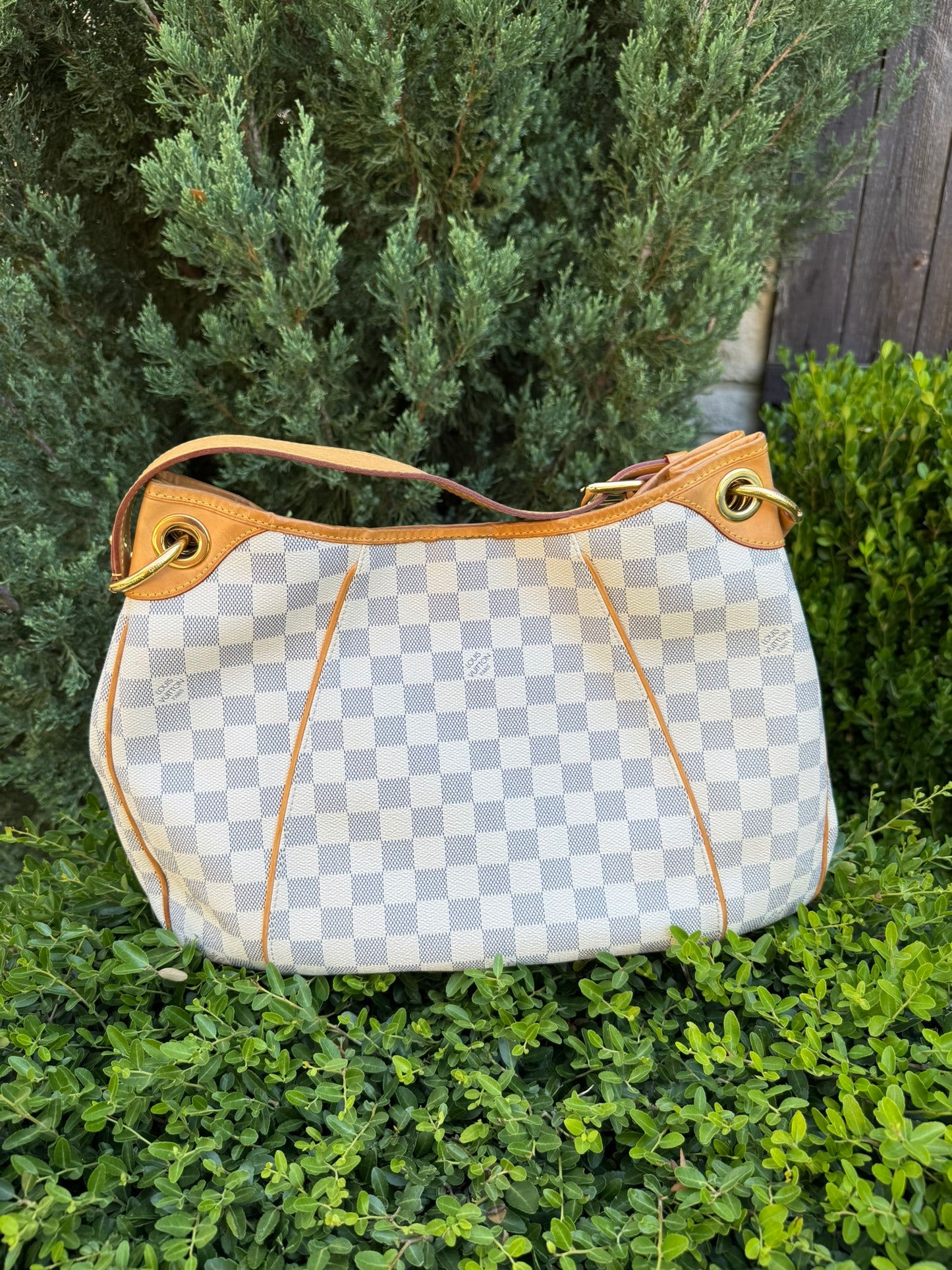 Louis Vuitton Galliera PM in Damier Azur Canvas