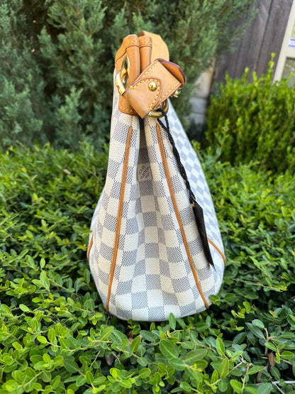 Louis Vuitton Galliera PM in Damier Azur Canvas