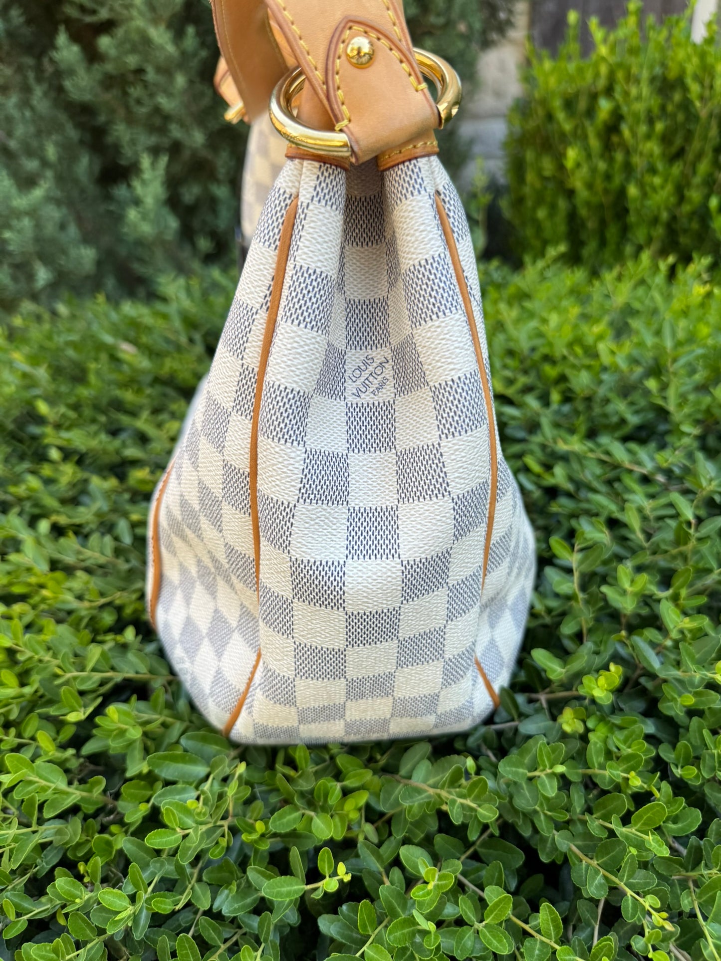Louis Vuitton Galliera PM in Damier Azur Canvas