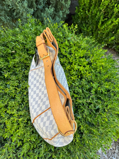 Louis Vuitton Galliera PM in Damier Azur Canvas
