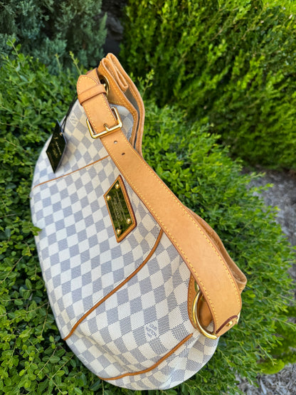 Louis Vuitton Galliera PM in Damier Azur Canvas