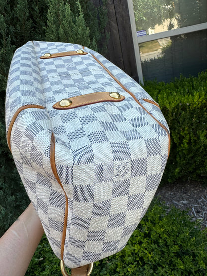 Louis Vuitton Galliera PM in Damier Azur Canvas