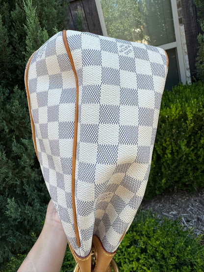 Louis Vuitton Galliera PM in Damier Azur Canvas