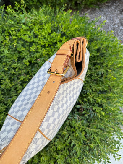 Louis Vuitton Galliera PM in Damier Azur Canvas