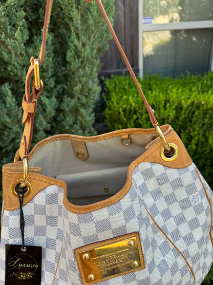 Louis Vuitton Galliera PM in Damier Azur Canvas