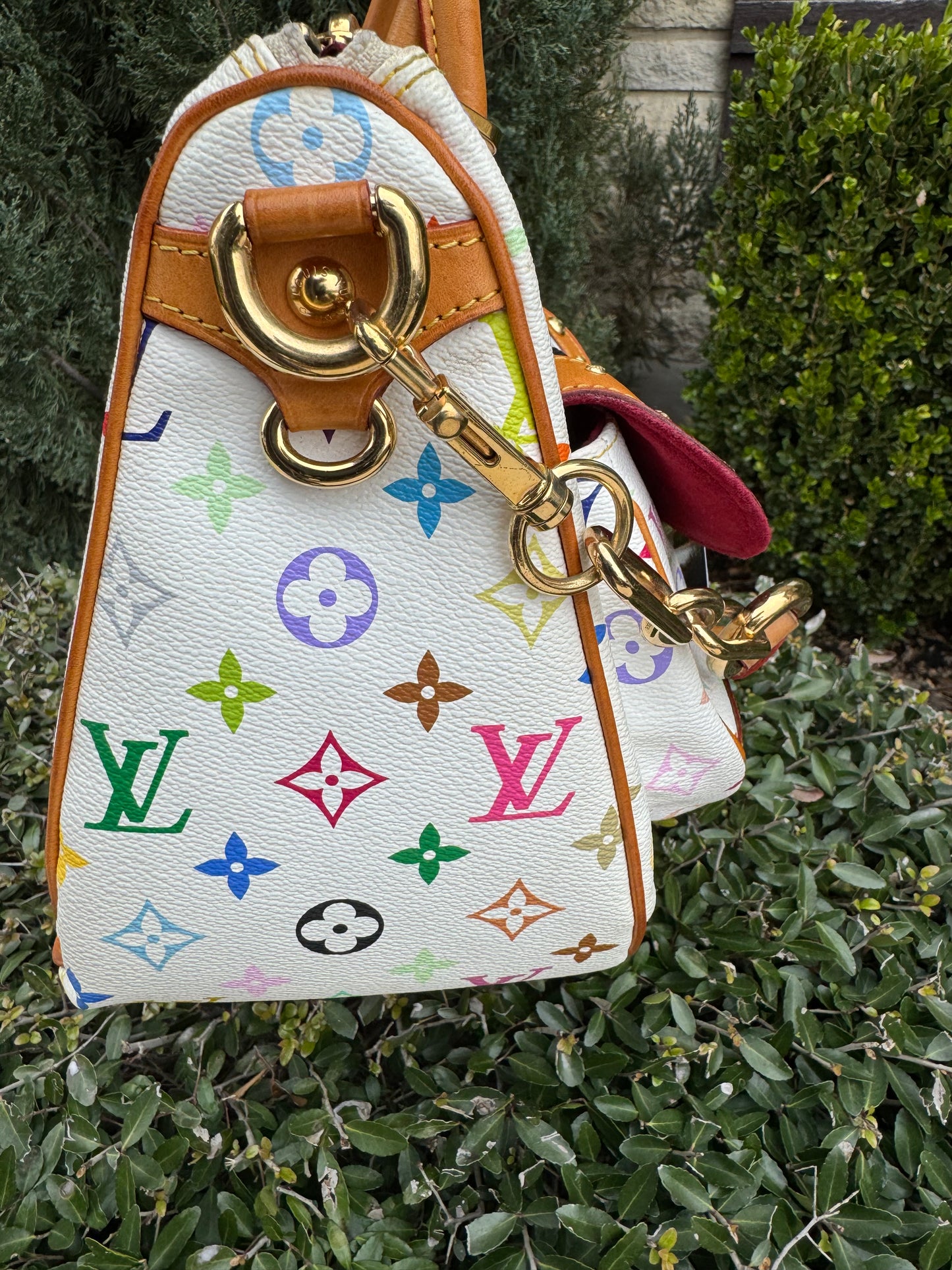 Louis Vuitton Rita Multicolor in Blanc