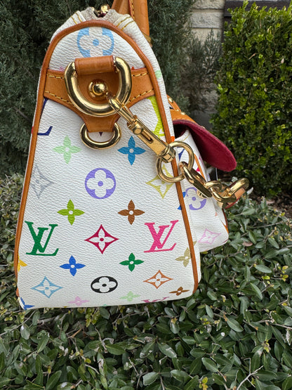 Louis Vuitton Rita Multicolor in Blanc