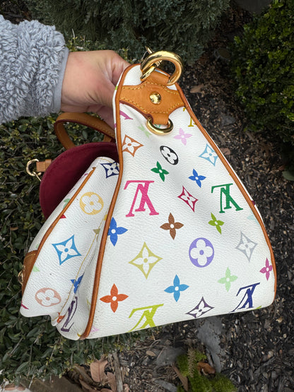 Louis Vuitton Rita Multicolor in Blanc