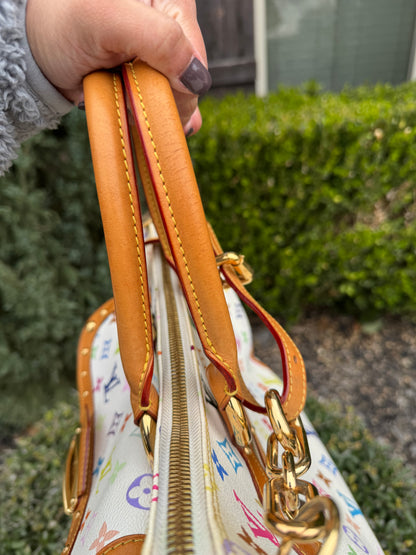 Louis Vuitton Rita Multicolor in Blanc