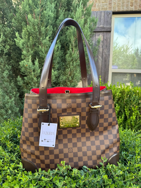 Louis Vuitton Hampstead MM in Damier Ebene Canvas