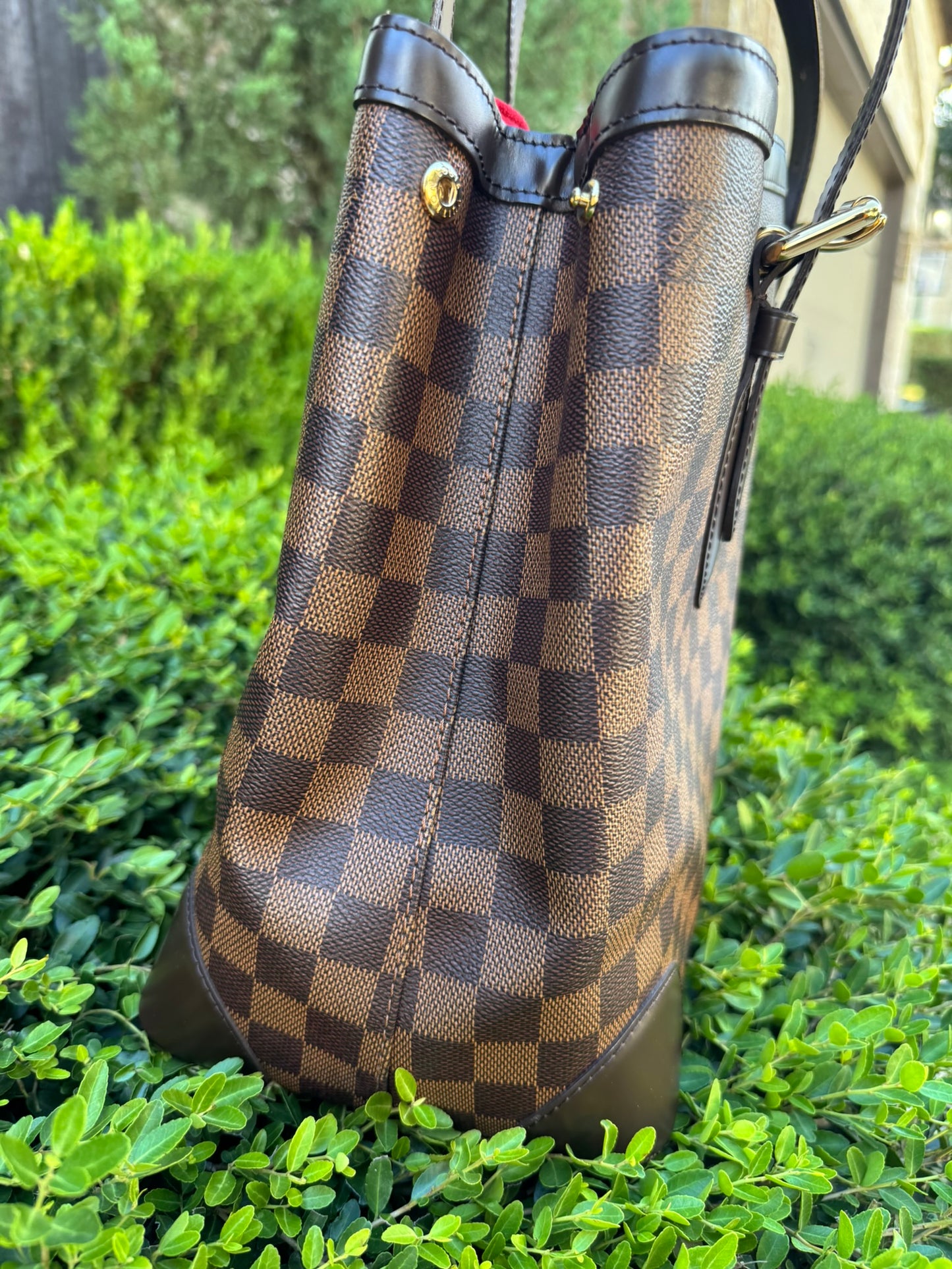 Louis Vuitton Hampstead MM in Damier Ebene Canvas