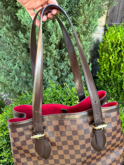 Louis Vuitton Hampstead MM in Damier Ebene Canvas
