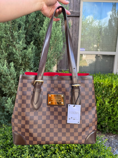 Louis Vuitton Hampstead MM in Damier Ebene Canvas