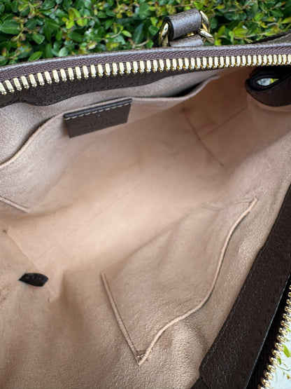 Gucci Ophidia Small Tote in Beige/Ebony GG Supreme