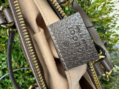 Gucci Ophidia Small Tote in Beige/Ebony GG Supreme