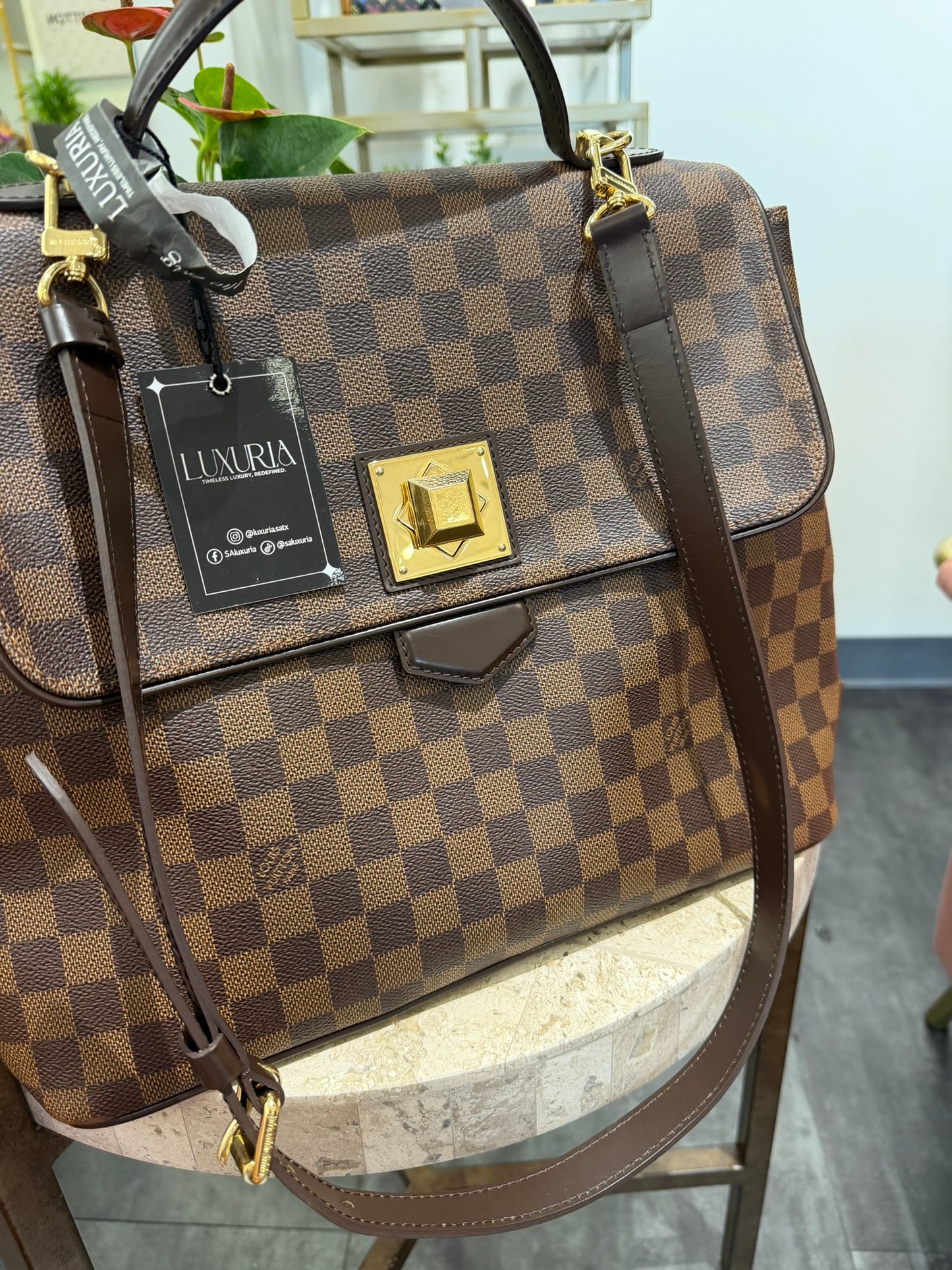 Louis Vuitton Bergamo GM – Damier Ebene
